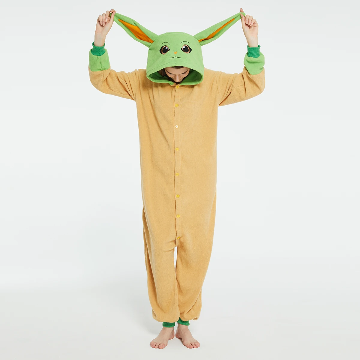 Baby Clothing Onesies - Adultos Yoda Baby Grogu Onesies disfraz