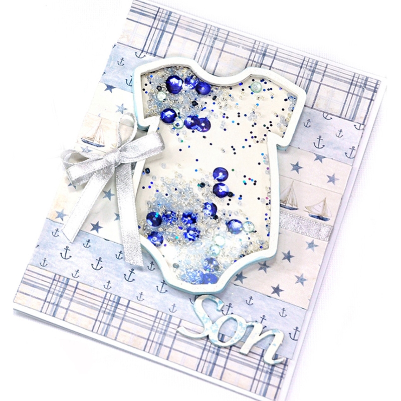 Plantilla de troqueles de cort - Baby Clothing Onesies reseña y precio
