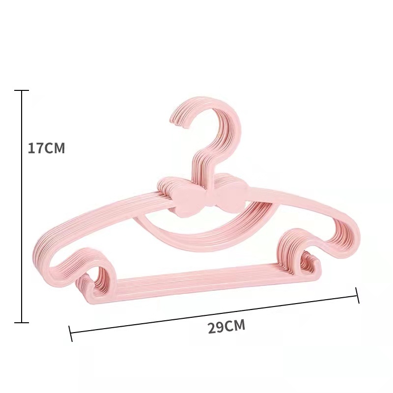10 Uds. Lindos Ganchos con Laz - Baby Clothing Display reseña y precio
