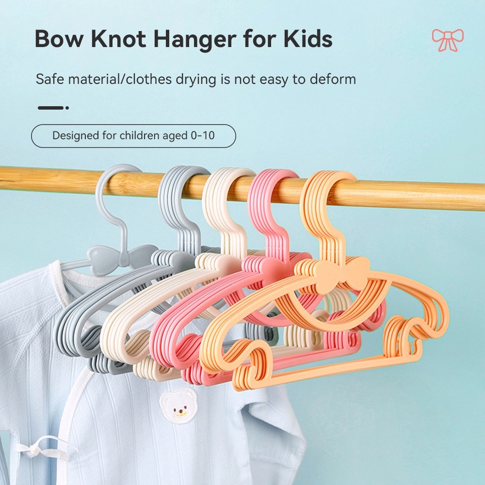 10 Uds. Lindos Ganchos con Laz - Baby Clothing Display reseña y precio