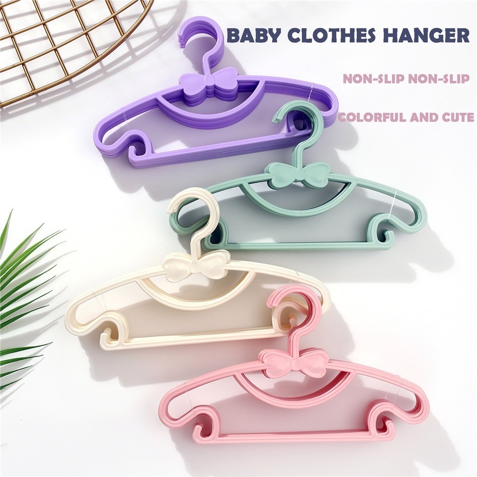 10 Uds. Lindos Ganchos con Laz - Baby Clothing Display reseña y precio