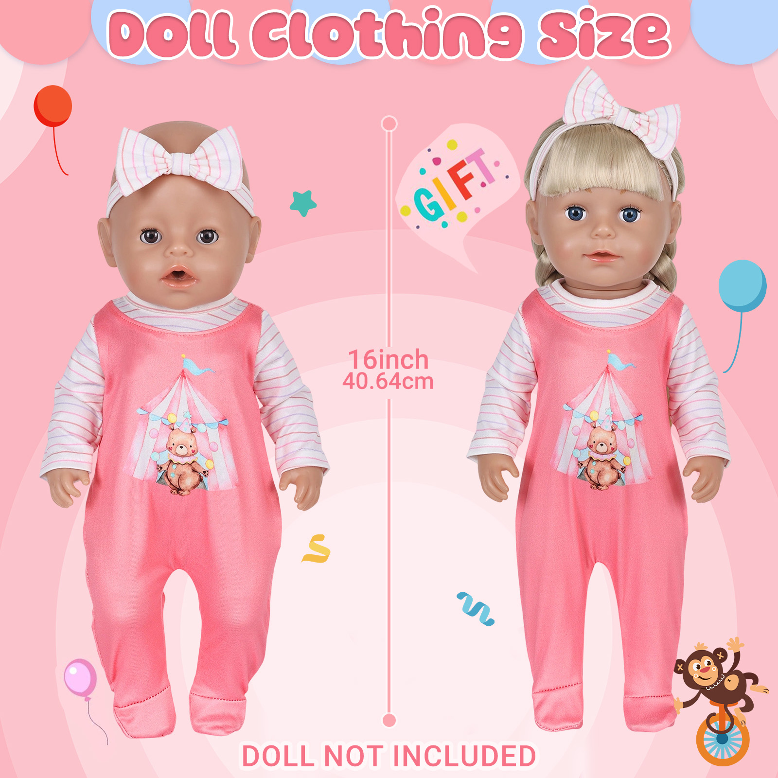 Ropa para muñecas de 16-18 pul - Baby Clothing Gifts reseña y precio