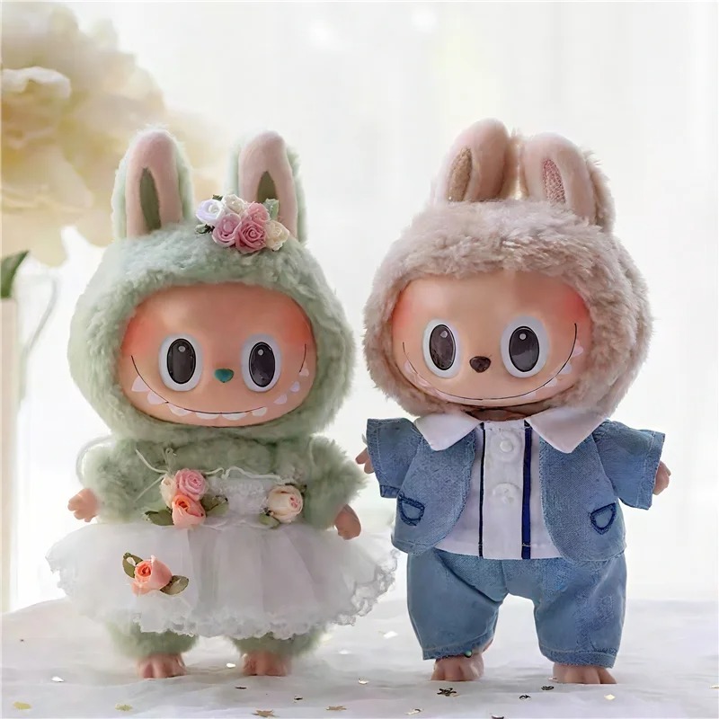 15 17cm para muñeca Labubu ama - Baby Clothing Us reseña y precio