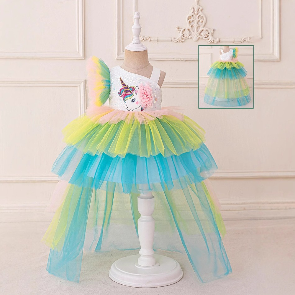 Vestido de fiesta de unicornio - Baby Clothing Us reseña y precio