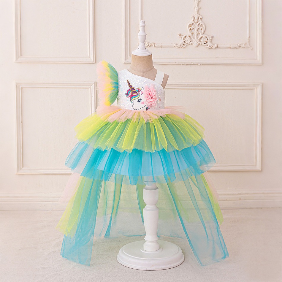 Vestido de fiesta de unicornio - Baby Clothing Us reseña y precio