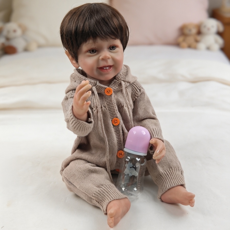 Muñeco Reborn de 55 cm, simula - Baby Clothing Gifts reseña y precio